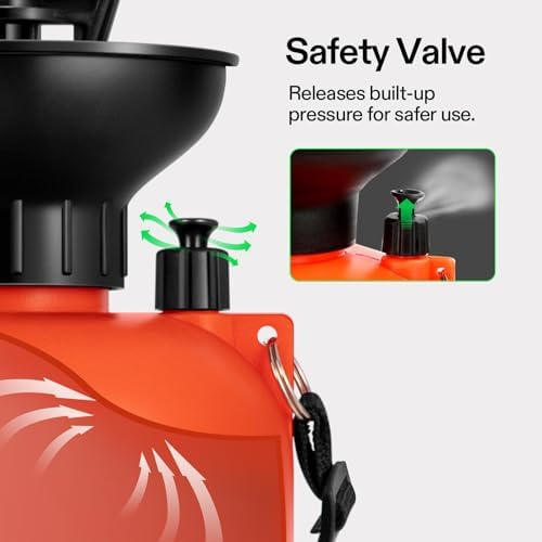 VIVOSUN 1.35-Gallon Pump Pressure Sprayer (Pack of 2)