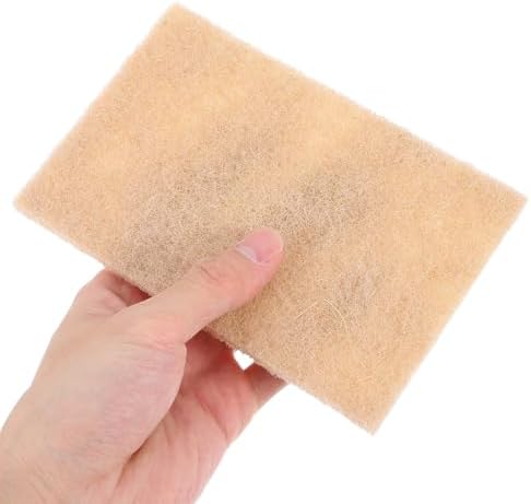 20pcs Sisal and Polyester Scouring Pads Non Scratch Kitchen Scrubber Reusable Cleaning Pads Removes Grime for Appliances and Household Surfaces in Kitchen and Workshop