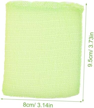 KICHOUSE 24pcs Non-Scratch Nylon Dish Scrubber Pads Heavy Duty Reusable Cleaning Sponges for Dishes Pots and Pans Odor Gentle Dishware Multi- Use