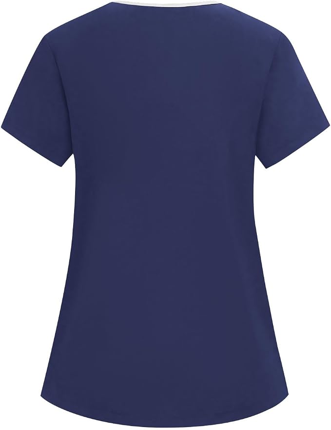 Women Nursing Scrubs Sets Housekeeping Uniform 2026 Women's Scrub Set Cleaning Clothes for Cleaning Jobs