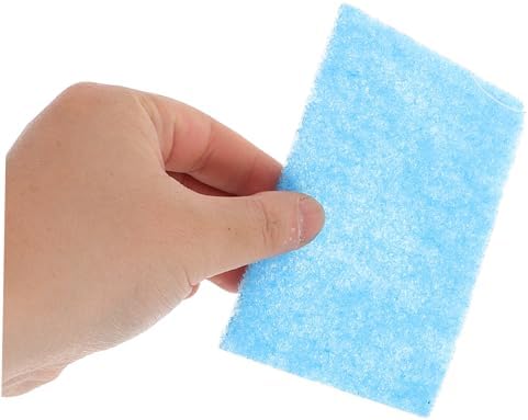 Cabilock 30pcs Non Scratch Blue Scouring Pads Reusable Kitchen Cleaning Sponges for Dishes Pots and Pans Absorbent Dishwashing Scrubbers for Spotless Kitchen Surfaces