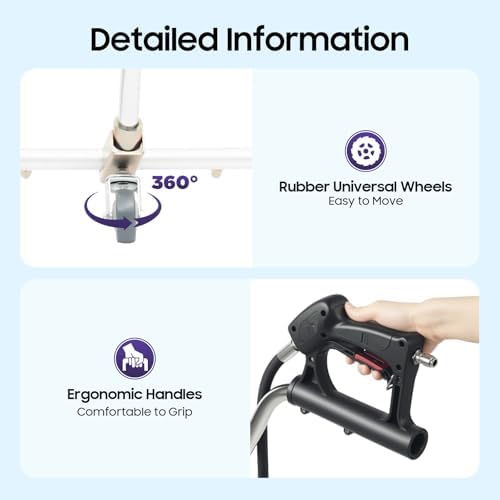 Professional Power Washer Broom Attachment, 39inch 5000psi Pressure Washer Broom with 7 65° Nozzles, Hot and Cold Water Power Water Broom Surface Cleaner with Filter and Wheels for Concrete Driveway