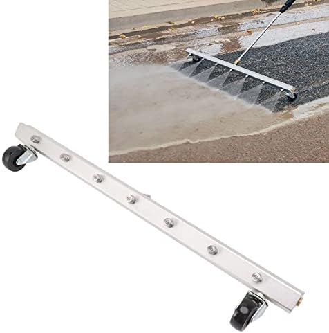 HEEPDD Pressure Washer Water Broom, Undercarriage Cleaner with 7 Holes, 4000psi, Ideal for Driveways and Patios Pressure Washer Water Broom, Zinc Alloy Nan Gardening