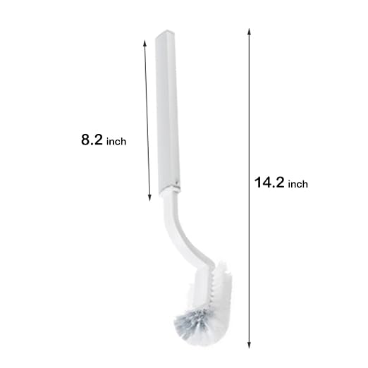 Replacement Toilet Brush Slim Trash Can/Replacement Brush RVs 3 in1 Trash Can (White)