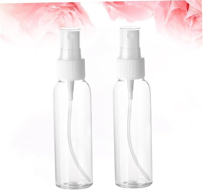 Mikinona 15pcs Mini Spray Bottles Food Grade Containers Refillable Storage for Travel Car Home Continuous Mist Spray