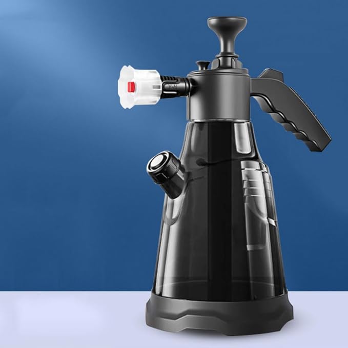 OSALADI Ml Black Pp Pressurized Mist Bottle Sprayer for Car Washing | Handheld Pump Design, Versatile Use for Gardening, Reliable Build with Sturdy Construction