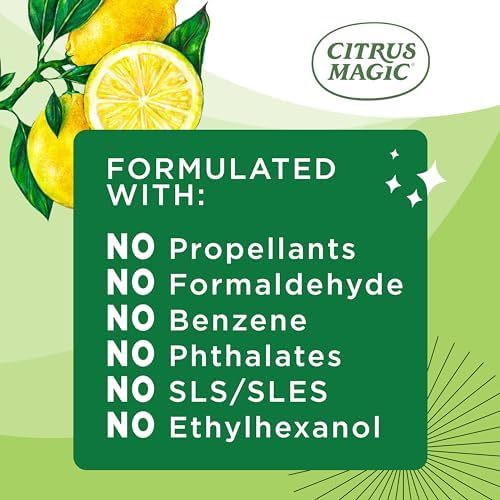Citrus Magic Air Freshener Spray, Limoncello, 3 Ounce, Pack of 3 | Odor Eliminator for Home, Up to 7 Hours of Freshness, Non-Aerosol, Citrus-Based Formula