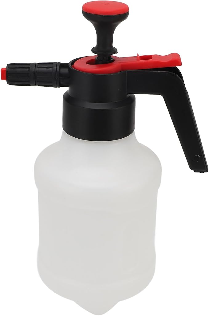 Dpofirs Electric Foam Sprayer, 1.5L Hand Pressurized Foam Spray Bottle High Efficiency, Portable Pump Foaming Sprayer for Car Washing Home Gardening