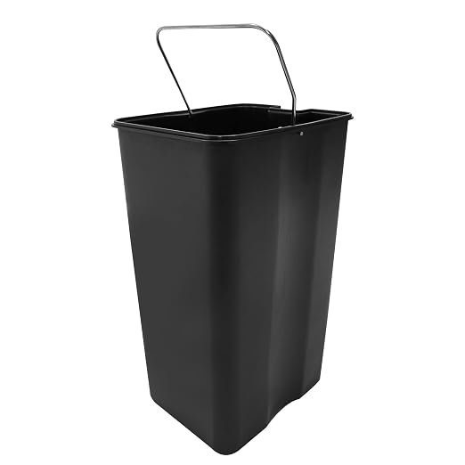 3.2 Gallon Slim Trash Can with Quiet Close Lid, White | Tall & Narrow Trash Bin, Space-saving, Hands-Free Step Pedal, Easy to Clean Inner,Waterproof, for Home Office
