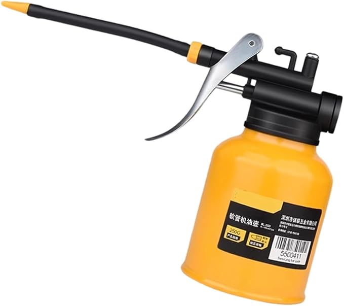 Pressure Pump Grease Sprayer Car Oil Pot Bottle Manual Oil Dispenser for Motorcycle and Machine Maintenance Durable Car