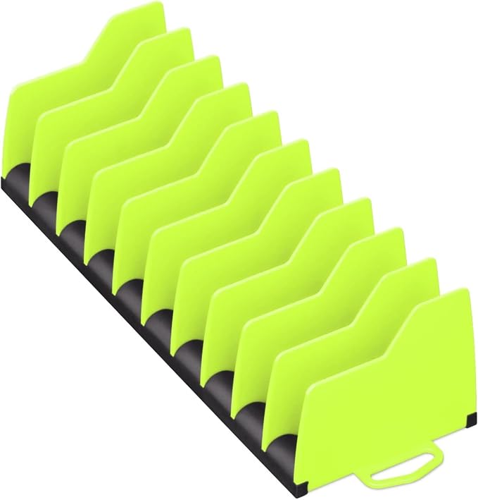 Ernst Manufacturing Plier Pro Premium No-Slip Plier Organizer: Toolbox Organization Solution for Pliers, Cutters, Slip Joint Pliers (Hi-Viz) - Made in USA
