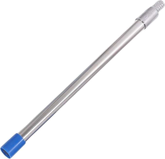 FTVOGUE Telescopic Wire Broom, Heavy Duty Moss Grime Scrubbing Brush for Patio Deck Stainless Steel PP 20cm Brush Head 120cm Length 3 Section Handle Outdoor Cleaner