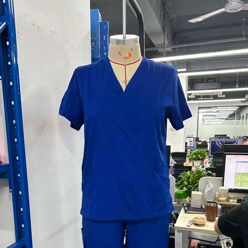 Lightweight Scrubs Top for Women Nursing Tops 2026 Cleaning Clothes for Housekeeping Womens Scrub Tops Short Sleeve