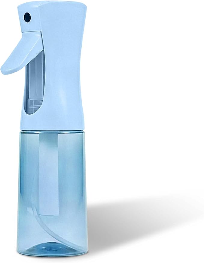 Continuous Spray Bottle for Hair - Ultra Fine Mist Water Sprayer for Hairstyling, Curls, Plants, Cleaning, Salon - 200ml/6.8oz 1 Pack