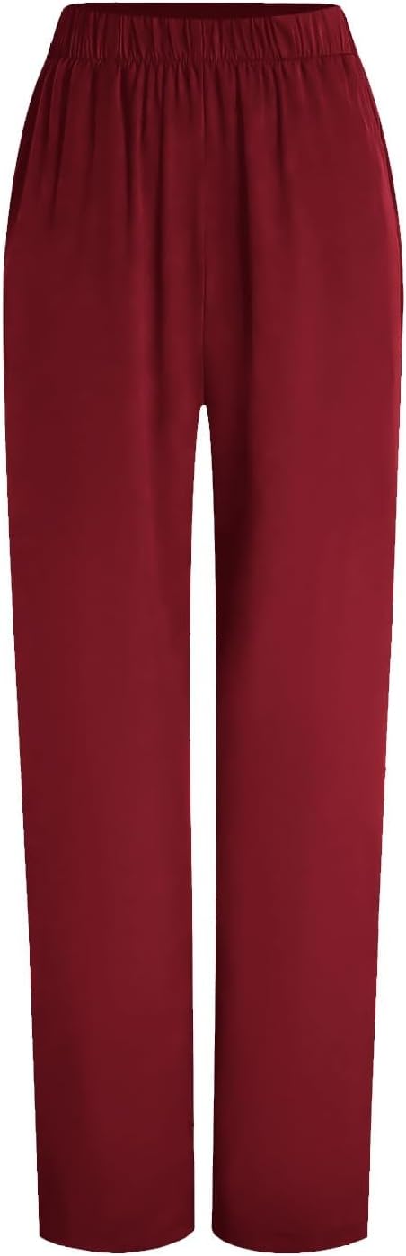 2026 Housekeeping Uniform Cleaning Uniforms - Button V Neck Top & Pants with Multi Pockets - Scrubs for Women