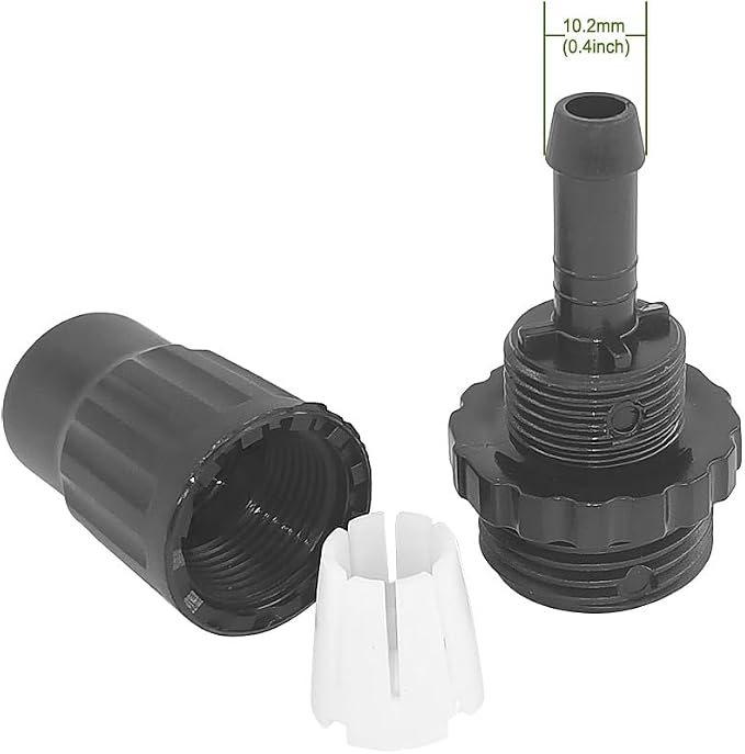 3Sets of Connectors for Garden Water Hose Expanding Hose Female Male Expandable Garden Hose Repair Kit