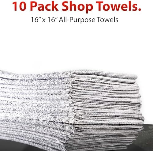 Adam's Polishes Shop Towels (10-Pack)