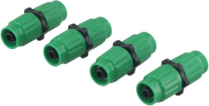 Expandable Garden Hose Repair Kit 5/8" 3/4" Fitting Connector 25 50 75 100ft Hoses Fix Leaks Burst Green 4 2 8 10 Pack(4pcs)