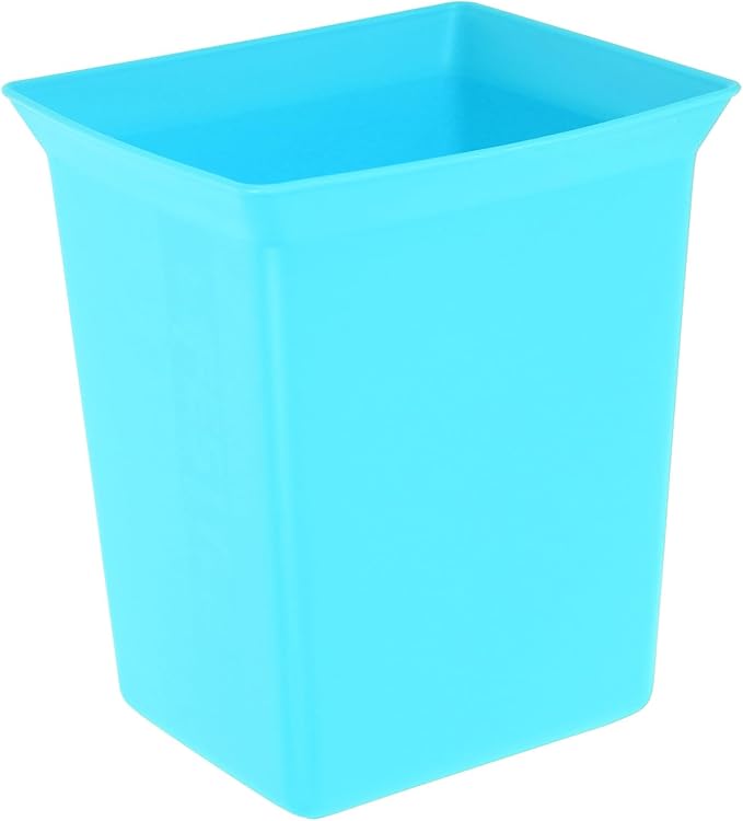 Ciieeo Sky- Plastic Cleaning Organizer Bin Versatile Tote for Bathroom and Kitchen Supplies and Easy to Clean Storage for Toiletries and Cleaning Tools
