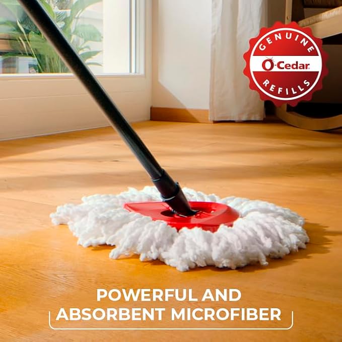 O-Cedar 2 Easywring Refills + 1 Deep Clean Refill (Variety Pack), 2 Easywring + 1 Deep Clean Refill