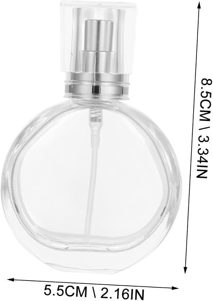 3pcs Perfume Bottles Glass Travel Spray Bottles Fine Mist Sprayer Refillable and Leakproof for Essential Oils Perfume Aromatherapy