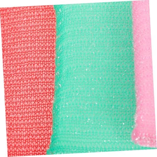KICHOUSE 24pcs Non-Scratch Nylon Dish Scrubber Pads Heavy Duty Reusable Cleaning Sponges for Dishes Pots and Pans Odor Gentle Dishware Multi- Use