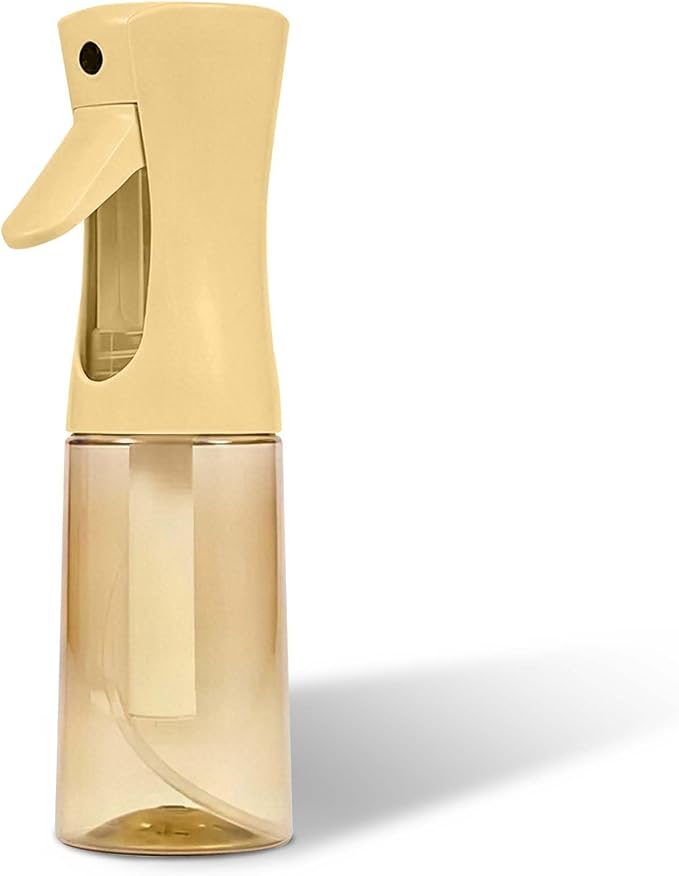 Continuous Spray Bottle for Hair - Ultra Fine Mist Water Sprayer for Hairstyling, Curls, Plants, Cleaning, Salon - 200ml/6.8oz 1 Pack