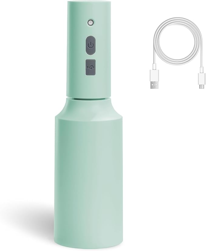 Bamworld Rechargeable Battery Powered Sprayer Electric Spray Bottle 750ml | Continuous Mist Sprayer for Plants Cleaning Hairstyling Gardening USB Fast Charging Indoor Outdoor Use Hands-Free Green