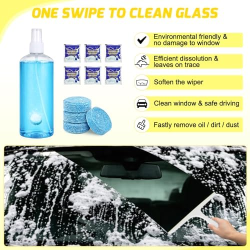 Nilight 37PCS Car Detailing Kit for Interior Exterior Car Care, Yellow | car wash cleaning kit with storage bag, Deep Clean Car Care Glass Windshield Dashboard Seat Air Vents Wheels Tires