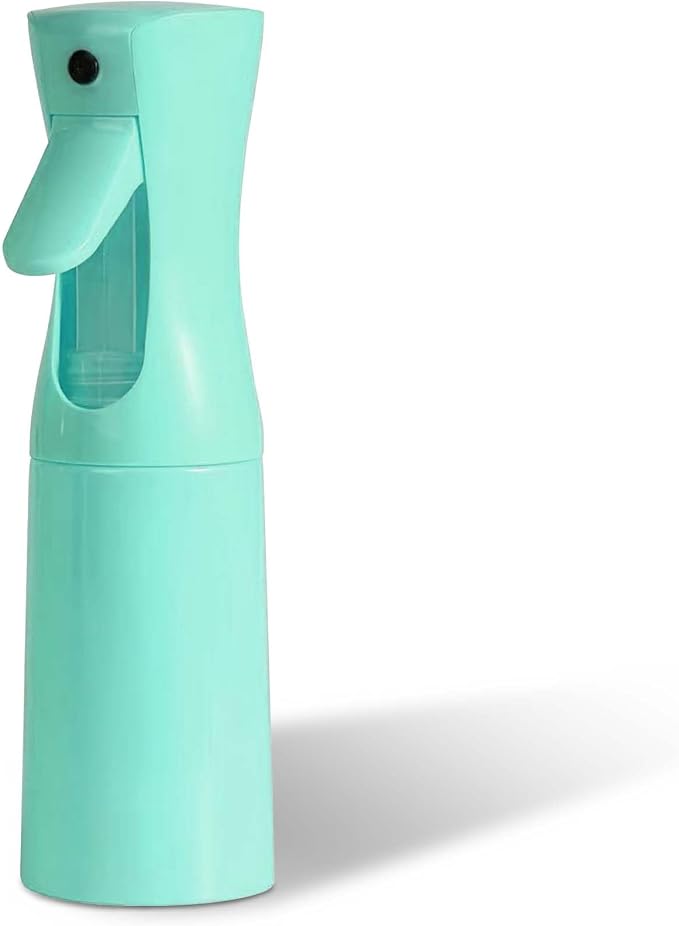 Continuous Spray Bottle for Hair - Ultra Fine Mist Water Sprayer for Hairstyling, Curls, Plants, Cleaning, Salon - 200ml/6.8oz 1 Pack