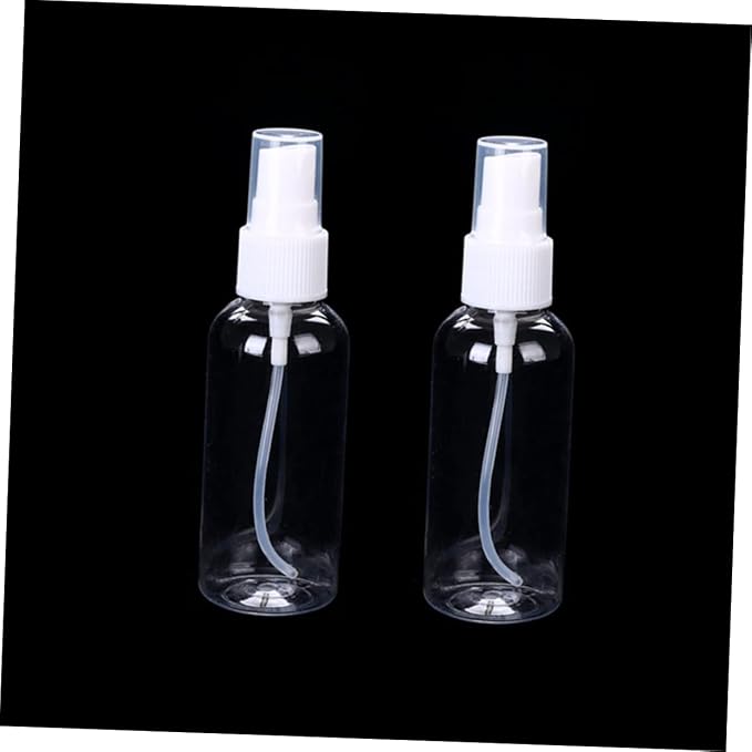 Mikinona 15pcs Mini Spray Bottles Food Grade Containers Refillable Storage for Travel Car Home Continuous Mist Spray