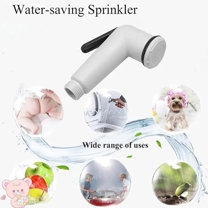 Bidet Attachment for Toilet Sprayer,for RV,car,Boat,Speedboat exits,1/2 "Connection Hose Bidet Attachment,Garden Shower Head,Boat Hose Nozzle (3)