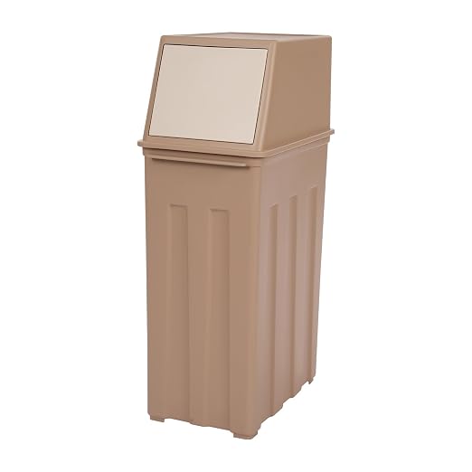 8 Gallon Trash Can, Slim Trash Can with Lid Tall & Narrow Rubbish Bins | 7.5×11.8×24.6in Touchless Trash Cans Garbage Can for Kitchen Living Room Outdoor Garden School