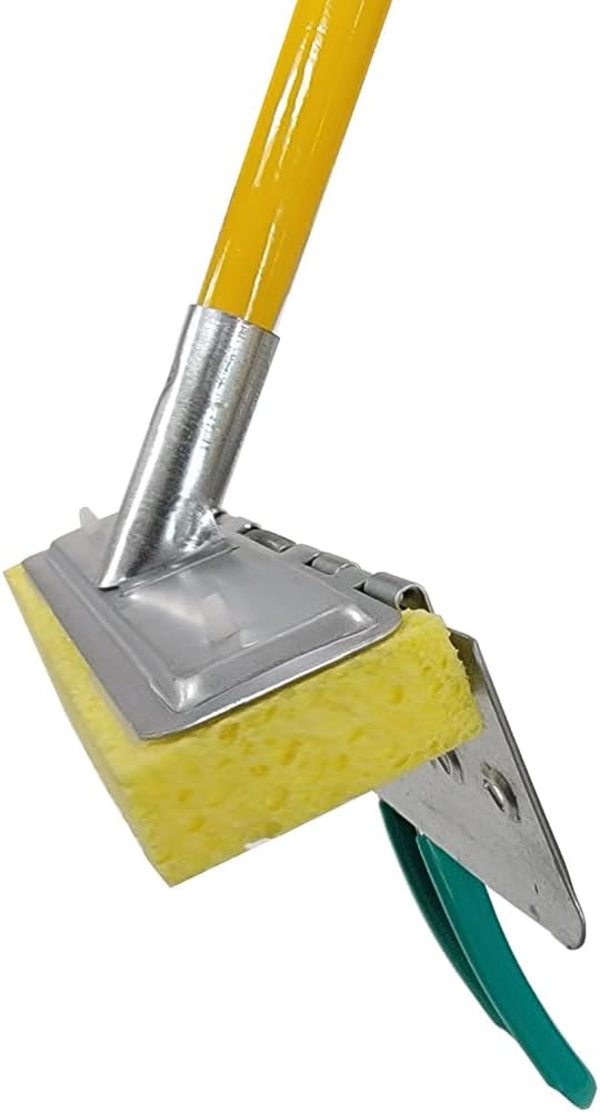 HOMEMAID® Cellulose Metal Hinge Squeeze Sponge Mop - $19.98 Each / Made in USA