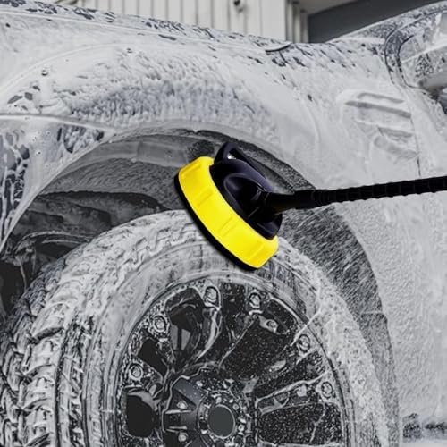 Reusable Cleaning Tools Sidewalk Scrubber - Effective Pressure Washer Concrete Cleaner | Portable Outdoor Scrubber Cleaning Supplies | Pressure Washer Surfaces Cleaner | for Driveways Sidewalks Yards