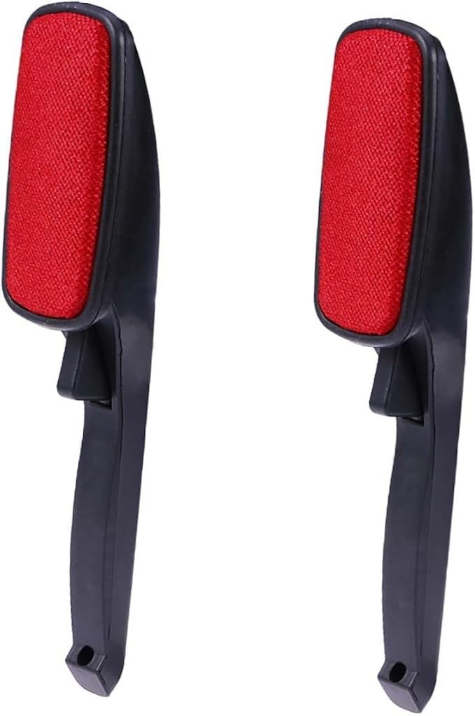 2pcs Clothes Dust Remover Lint Brush Pet Hair Remover Cleaner Static for Hair Removal Needs