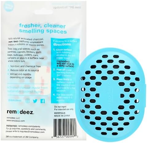 Remodeez Charcoal Deodorizer for Home, Car, Closet & Small Spaces