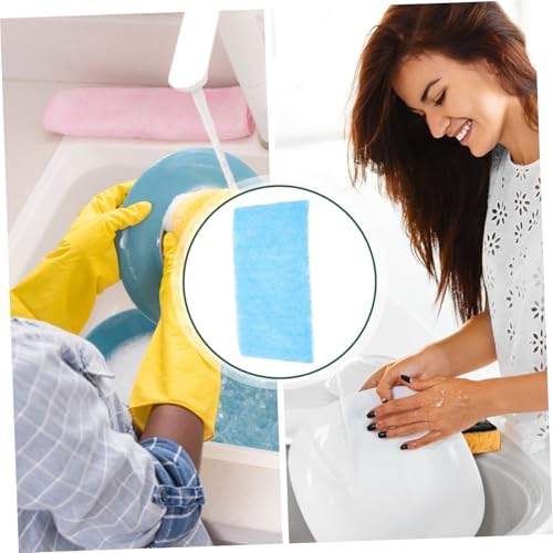 Ciieeo 30Pcs Non Scratch Scrub Pads for Dishes Pots and Pans Heavy Duty Absorbent Scrubbers for Effortless and Stubborn Removal