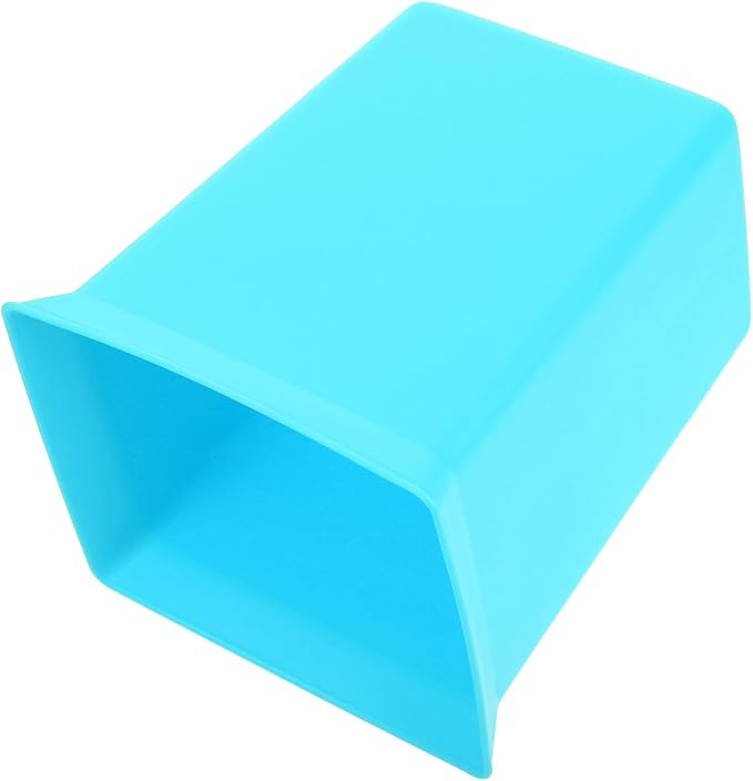 ULTECHNOVO Plastic Storage Basket for Housekeeping Cleaning Supplies Organizer with Handle Sky Blue Portable Utility Bin for Bathroom and Room Storage