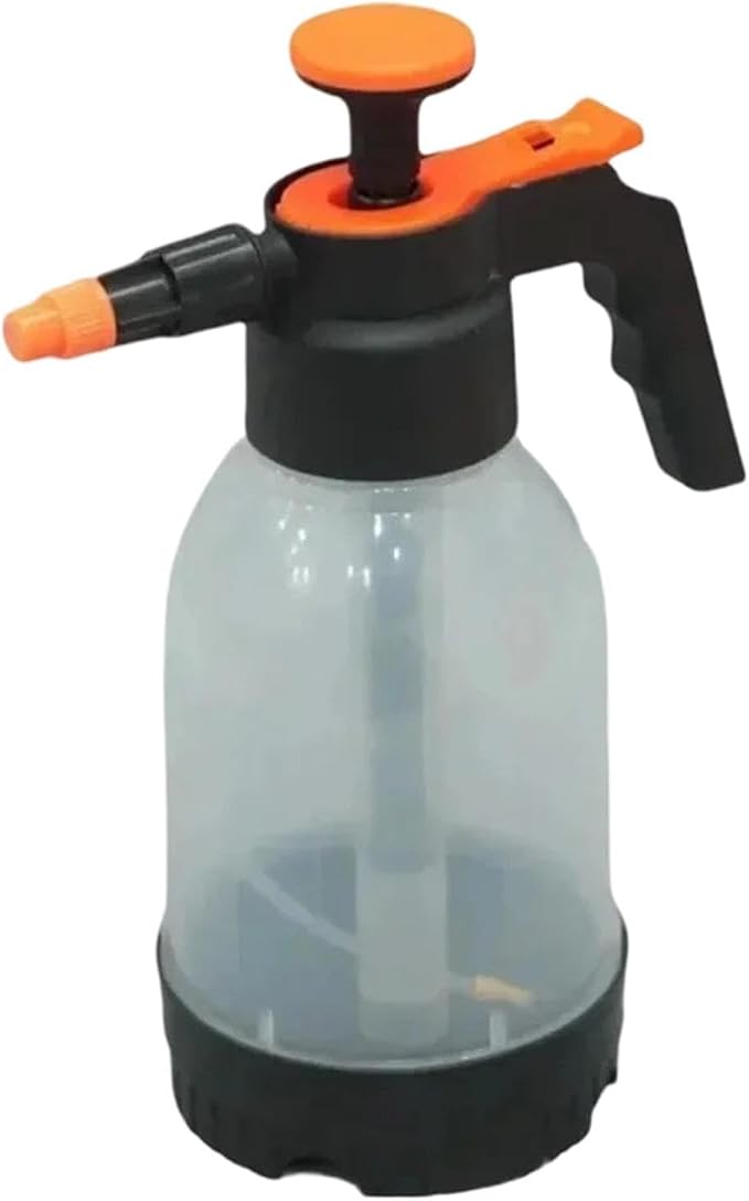 Car Wash Sprayer - Manual Compression Atomizer, Pressurized Fluid Dispenser, Pneumatic Solution Applicator Hydraulic Mist Vessel | Ergonomic Irrigation Canister for Indoor Outdoor Garden Pathway Yard