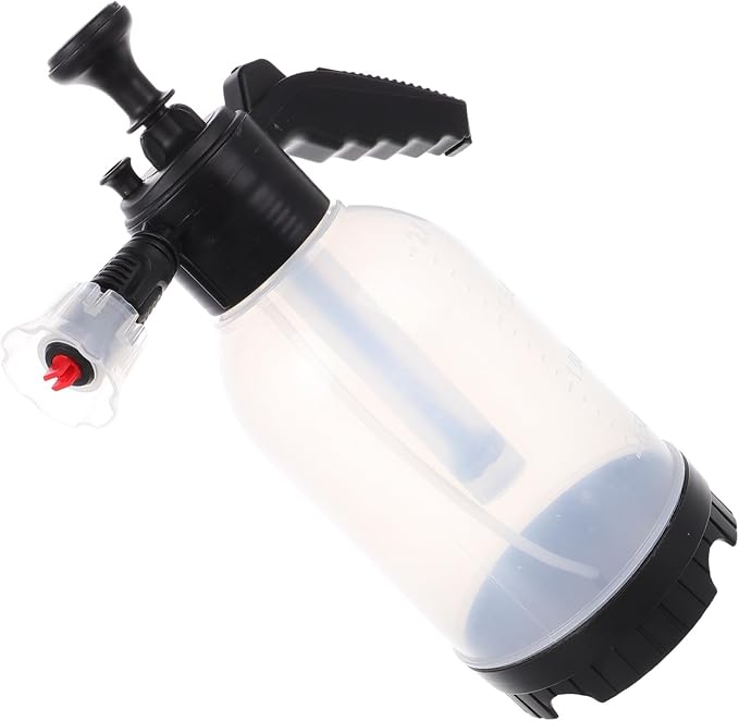 Hemoton Car Foam Sprayer with Pressurized Pump Bottle, High Pressure Foam Gun for Car Wash Detailing, Multi-use Cleaning Pump for Automotive Care