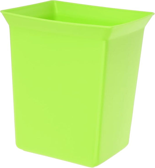 ABOOFAN Portable Utility Basket Green Plastic Storage Caddy Organizer for Cleaning Supplies Stylish and Functional Design for Hotel and Household Use Capacity and Easy to Clean