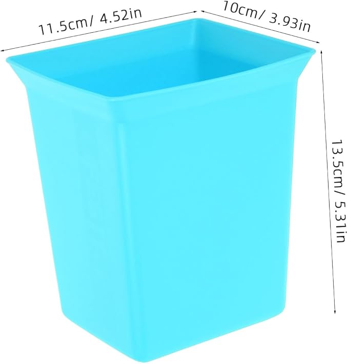 Plastic Cleaning Supplies Caddy Portable Shower Basket Tote for Bathroom Kitchen Organizer Bin for Hotel Housekeeping Home Use