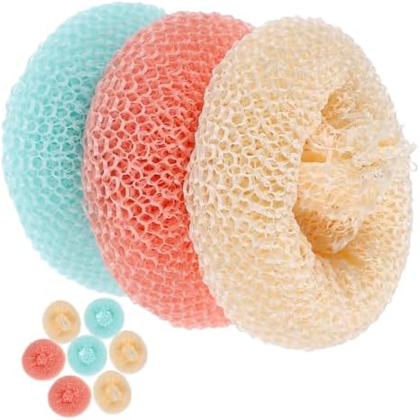 STOBAZA 10pcs Non Scratch Kitchen Dish Scrubbers Scrub Pads for Cleaning of Pots and Tableware Versatile and Wear Scrubbers