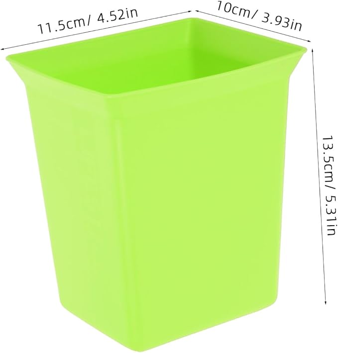 Veemoon Portable Plastic Cleaning Basket Caddy Organizer with Integrated Tool Bar for Effortless Mobility Storage for Hotel Housekeeping and Household Tasks