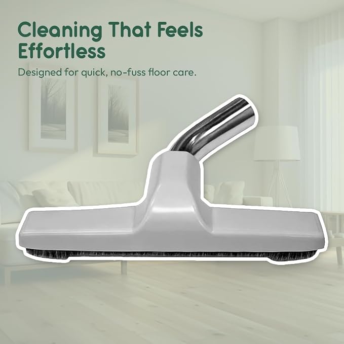 Selgo Universal Vacuum Cleaner Floor Brush for Hardwood Floors, 1.25" Fit – Soft Bristles, Scratch-Free Cleaning (Pack of 10)