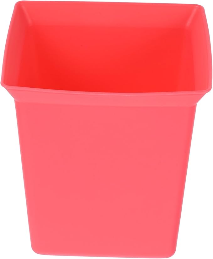 ABOOFAN Plastic Shower Basket Tote Versatile Cleaning Supplies Caddy for Bathroom and Kitchen Organization Sturdy Design Easy to Transport Spacious Storage Bin Red