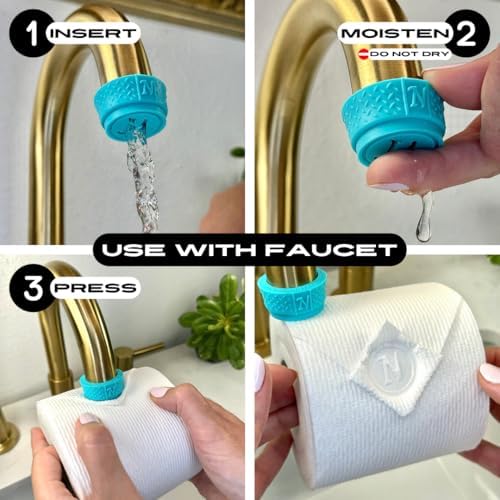Toilet Paper Stamp Alphabet (Letter N) - Add a Unique Personal Touch to Your Bathroom Decor! Enhance Home Decor. Ideal for Housekeeping, Hotels, Rentals, Home Staging Decor