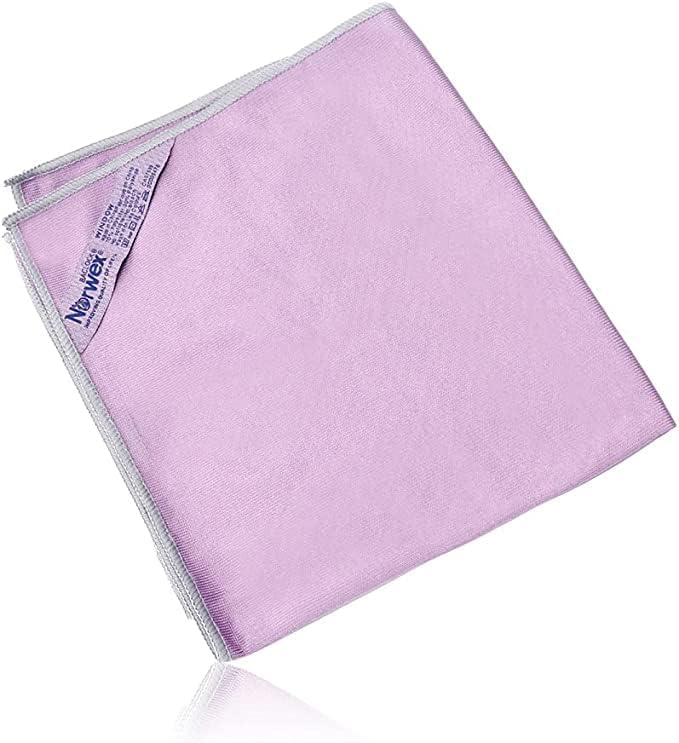 Longmann NorwexWindow Cleaning Cloth, Glass Cloth, Only Use Water, No Chemical Needed, Streaks Schatches Free, Just Add Water (Purple 1 Pack)