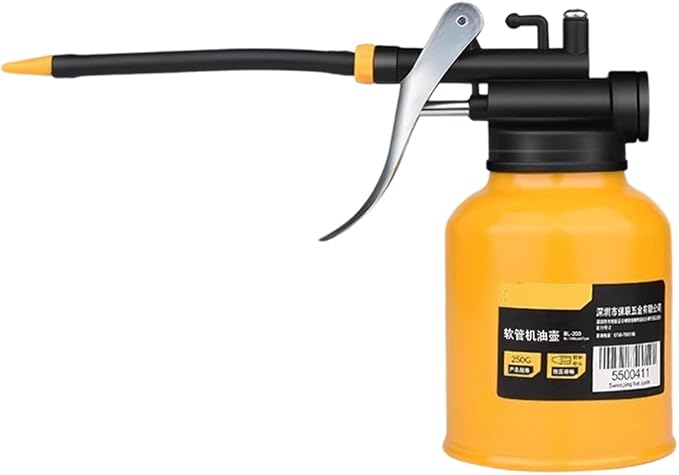 Pressure Pump Grease Sprayer Car Oil Pot Bottle Manual Oil Dispenser for Motorcycle and Machine Maintenance Durable Car